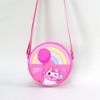 Túi đeo chéo clever hippo kỳ lân cầu vồng