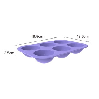 [ 🍎 tri ân giảm giá ] Khuôn silicon hình bán cầu 3 size làm chocolate Mochi pudding