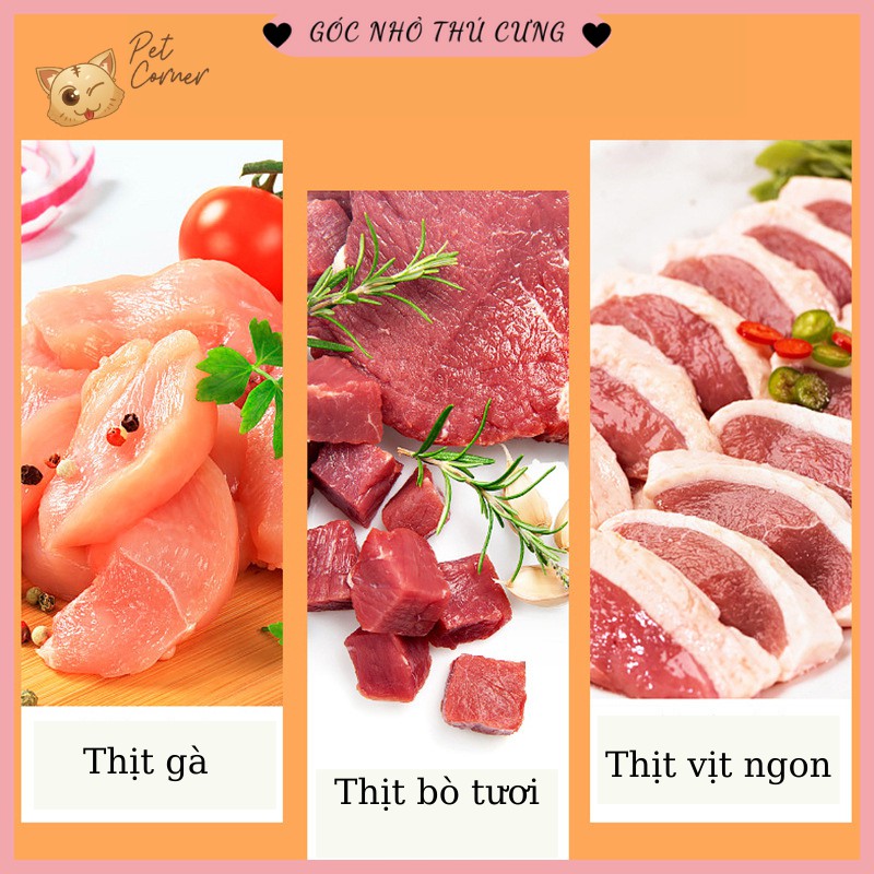 [Gói 30 que] Xúc xích dinh dưỡng Pet Snacks cho thú cưng 500g (Xúc xích ăn liền bổ sung dưỡng chất cho chó mèo)