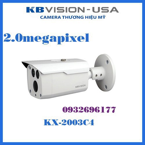 Camera HDCVI hồng ngoại 2.0 Megapixel KBVISION KX-2003C4