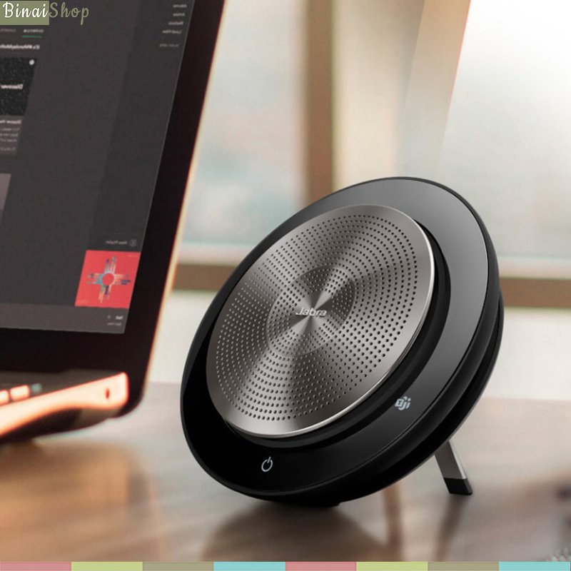 Jabra 750 MS - Micro Kèm Loa Hội Nghị Trực Tuyến Cho Nhóm 6 Người, Tích Hợp Microsoft Teams, Kết Nối