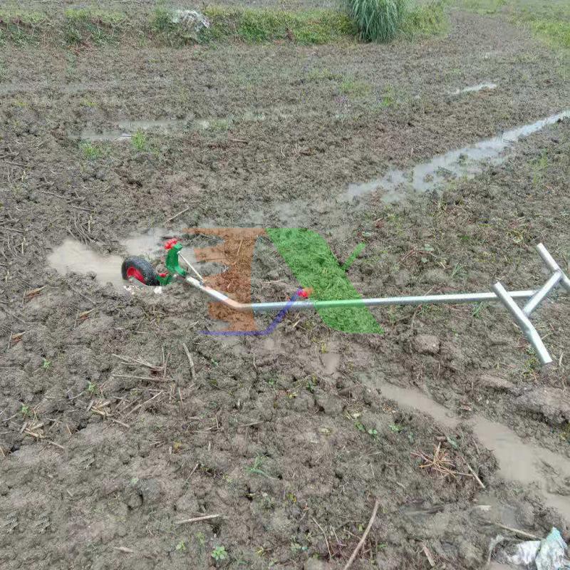 Cày tay Người kéo có bánh xe CN-150 cm, Dụng cụ làm tơi xốp đất, Vun đậu ngô, Xới cỏ