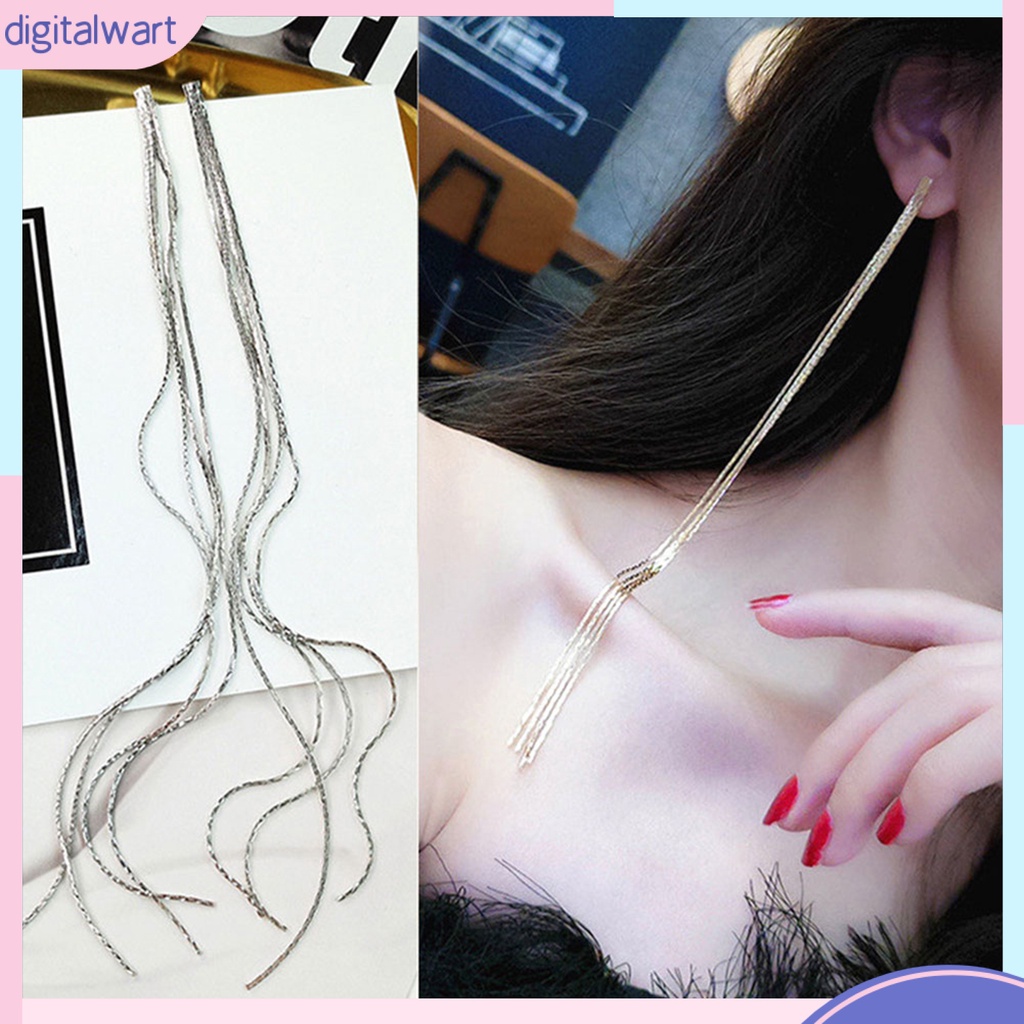 Cặp bông tai dáng dài sang trọng thời trang cho nữ