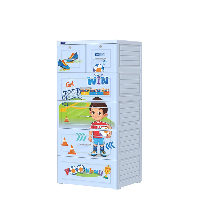 Tủ nhựa 5 tầng TABI 6 ngăn No.H159/5 (Nhựa Duy Tân) - Mẫu mã mới nhất 2020