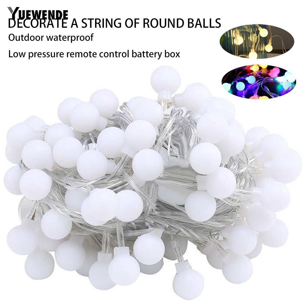 【COD】300cm LED Ball Box Light Outdoor Waterproof Christmas Decor