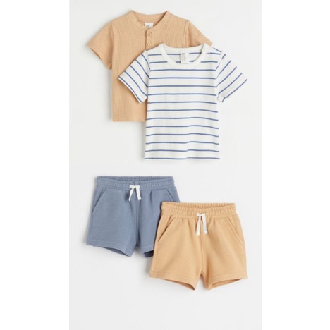 Set 2 áo thun chính hãng H&M