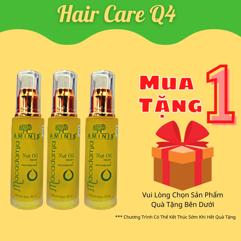 Tinh Dầu Dưỡng Tóc, Serum Dưỡng Tóc Aminis - Hair Care Q4