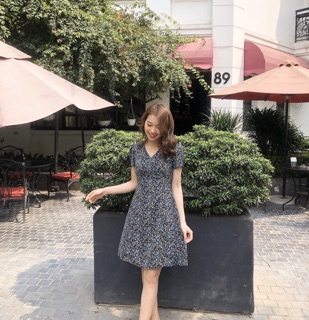 Váy hoa bảy mảnh
