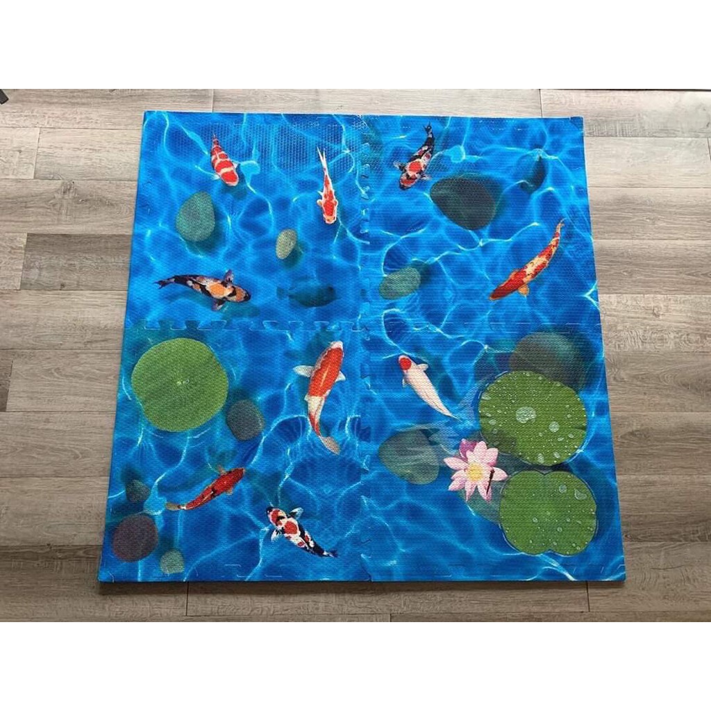 XỐP GHÉP TRẢI SÀN 60x60 CM LOẠI 1, SET 4 TẤM, ĐỦ MẪU