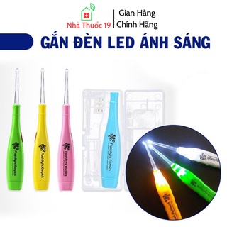 Cây lấy ráy tai có đèn phát sáng 3 đầu cho người lớn và bé trẻ nhỏ dụng cụ - ảnh sản phẩm 5