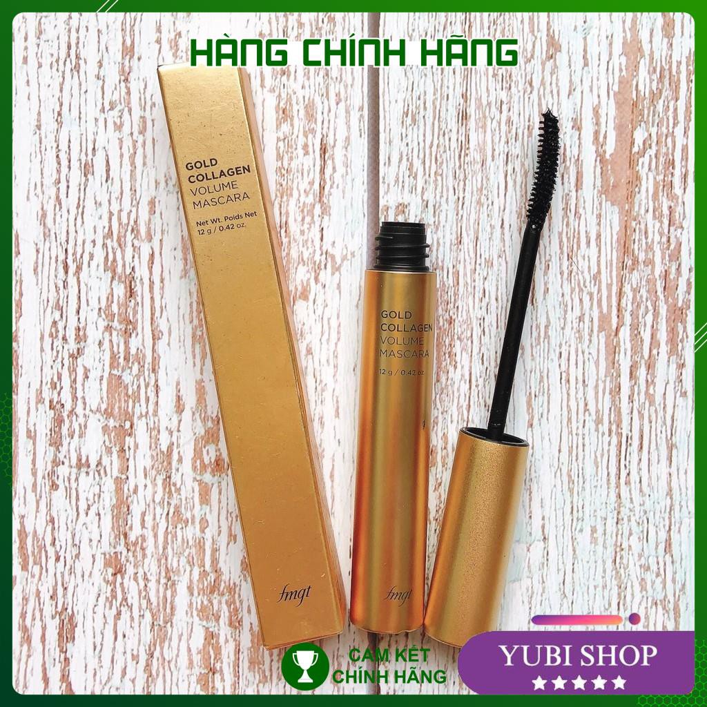 Mascara Kiêm Dưỡng Mi Gold Collagen Volume Mascara Fmgt The Face Shop Chính Hãng - Hàn Quốc  - Hot