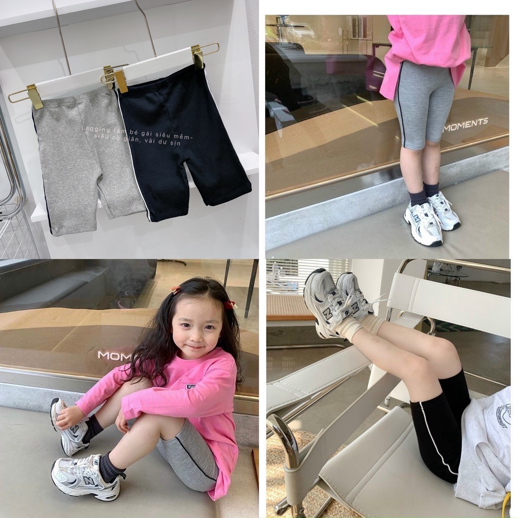 SET 2 QUẦN LEGGING VIỀN LỬNG VẢI TĂM XUẤT DƯ SIÊU ĐẸP