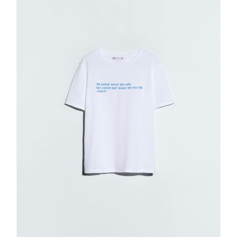 áo phông trắng chữ (phom thường)