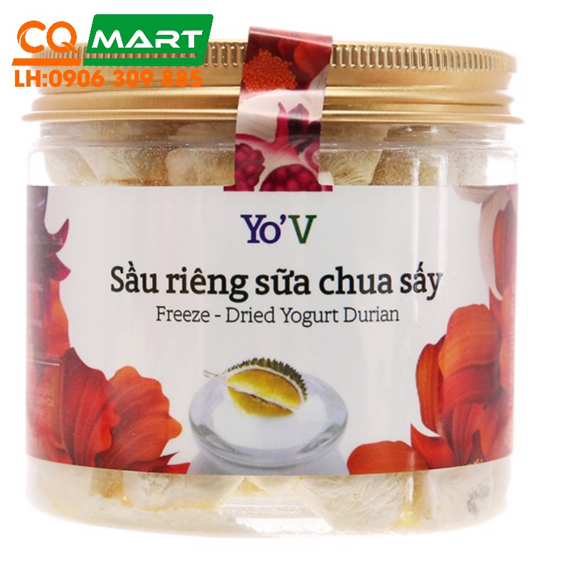 Sữa Chua Sấy Vinamit Vị Sầu Riêng Hũ 60g