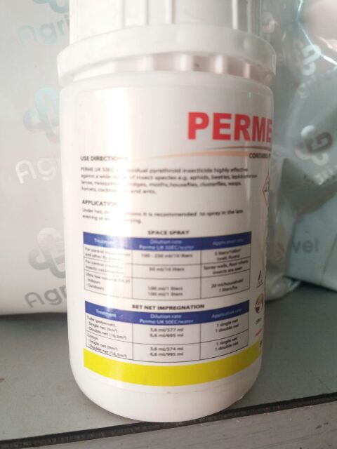 Thuốc diệt muỗi Perme UK 50EC ( Nhập khẩu nguyên chai từ Anh cam kết chính hãng ) tặng kèm bám dính