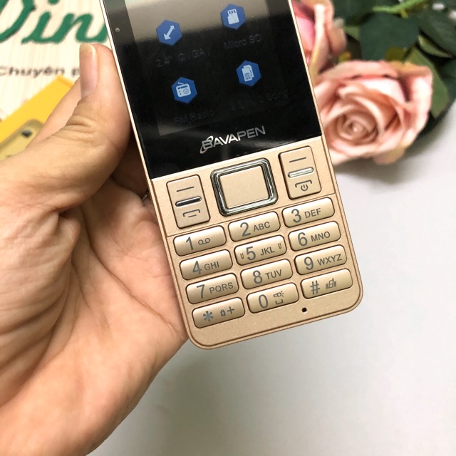 ĐIỆN THOẠI CHÍNH HÃNG BAVAPEN B22 2 SIM BẢO HÀNH 12 THÁNG | BigBuy360 - bigbuy360.vn