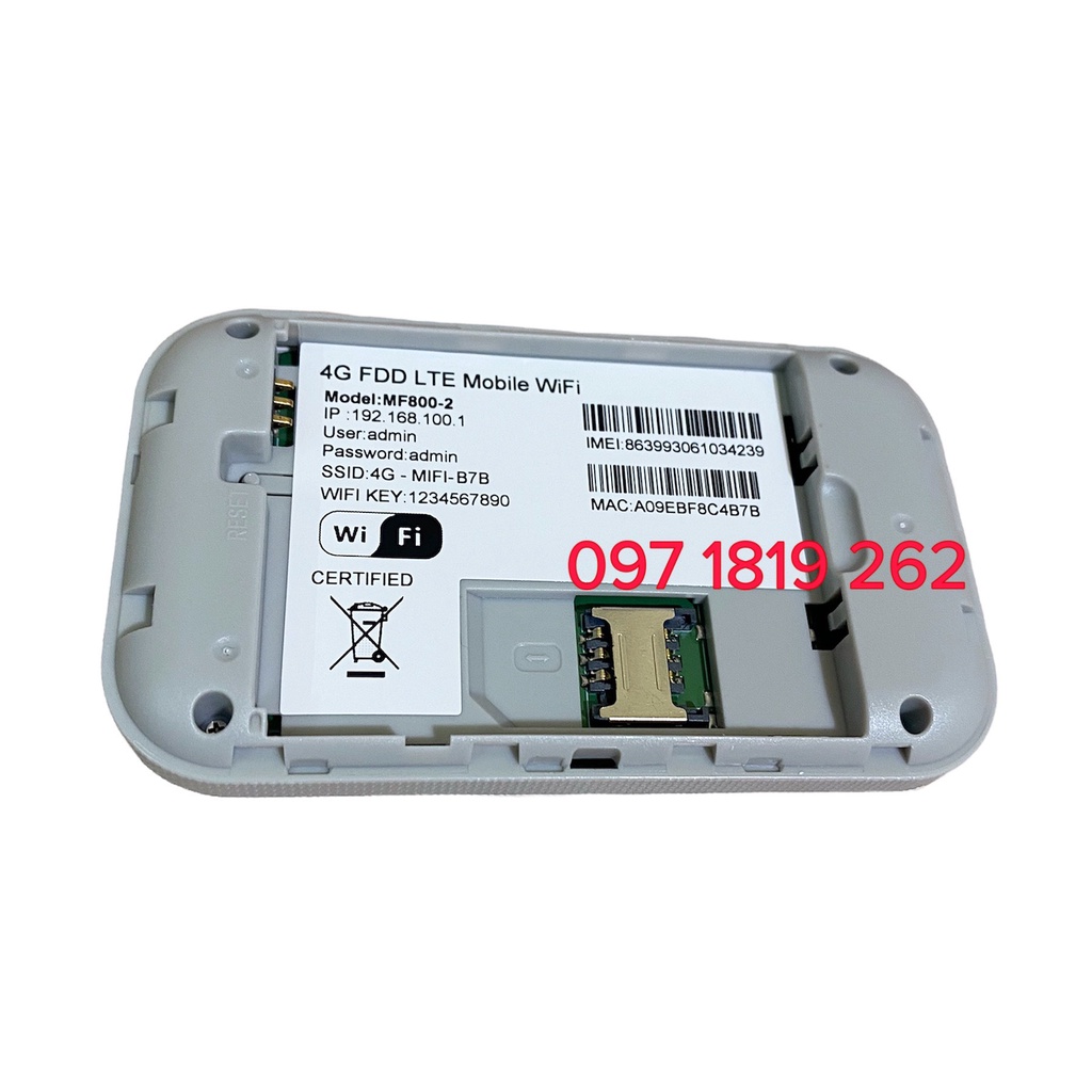 BỘ PHÁT WIFI 4G LTE M80 - PIN KHỦNG 2400mAh TỐC ĐỘ CAO