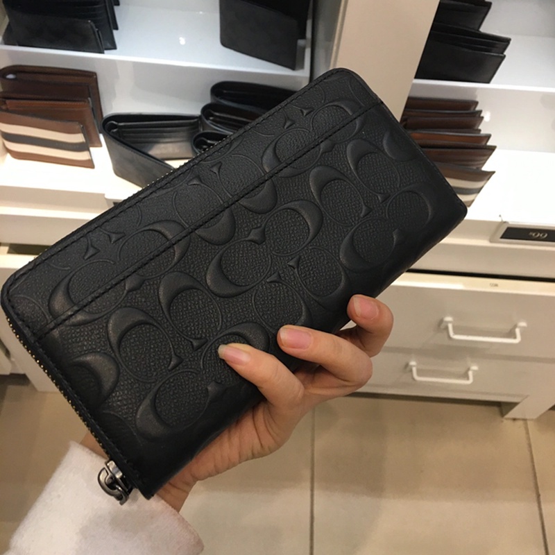 Ví Da Dài Có Khóa Kéo Thời Trang Dành Cho Nam F75000 F74597