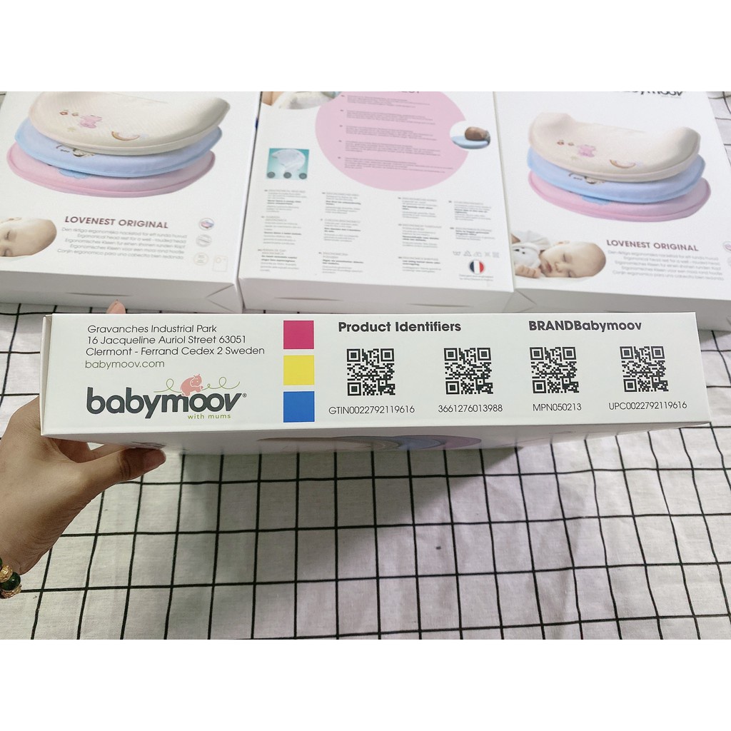 Gối Cao Su Non cho bé Chính hãng. Gối chống bẹp đầu, méo đầu tặng CÂY LẤY RÁY TAI CÓ ĐÈN CHO NGƯỜI LỚN VÀ TRẺ NHỎ