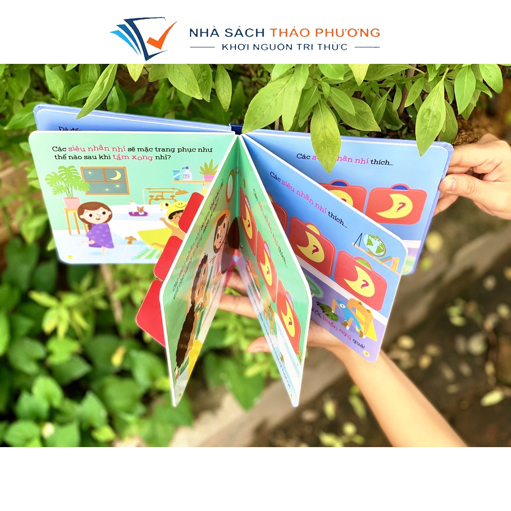 Sách - Lift the flap - Kỹ năng sống dành cho trẻ - Lật mở khám phá dành cho bé từ 0 - 6 tuổi (lẻ cuốn)