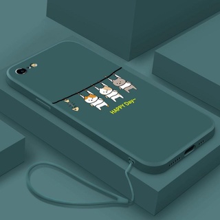 ốp lưng iphone 5 iphone 6 iphone 6s iphone 6 plus Ốp Điện Thoại Silicone Mềm In Hình Mèo LSMM01 Cho iphone 5 iphone 6 iphone 6s iphone 6 plus viền vuông cute