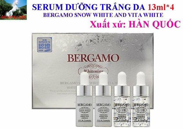 SERUM BERGAMO LUXURY GOLD - WHITENING