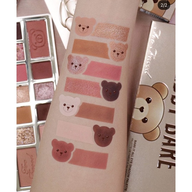 Bảng Phấn Mắt Too Faced Teddy Bare chính hãng.