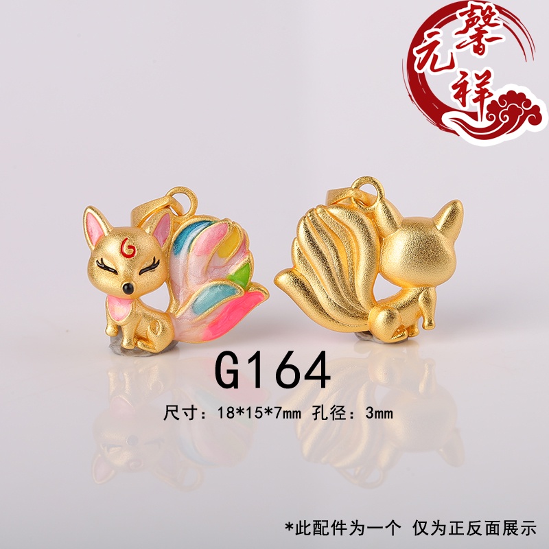 Vòng Đeo Tay Dây Bện Phối Mặt Hình Mèo/ Cáo Hoạt Hình Dễ Thương diy