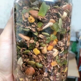 Granola vị cacao nguyên chất