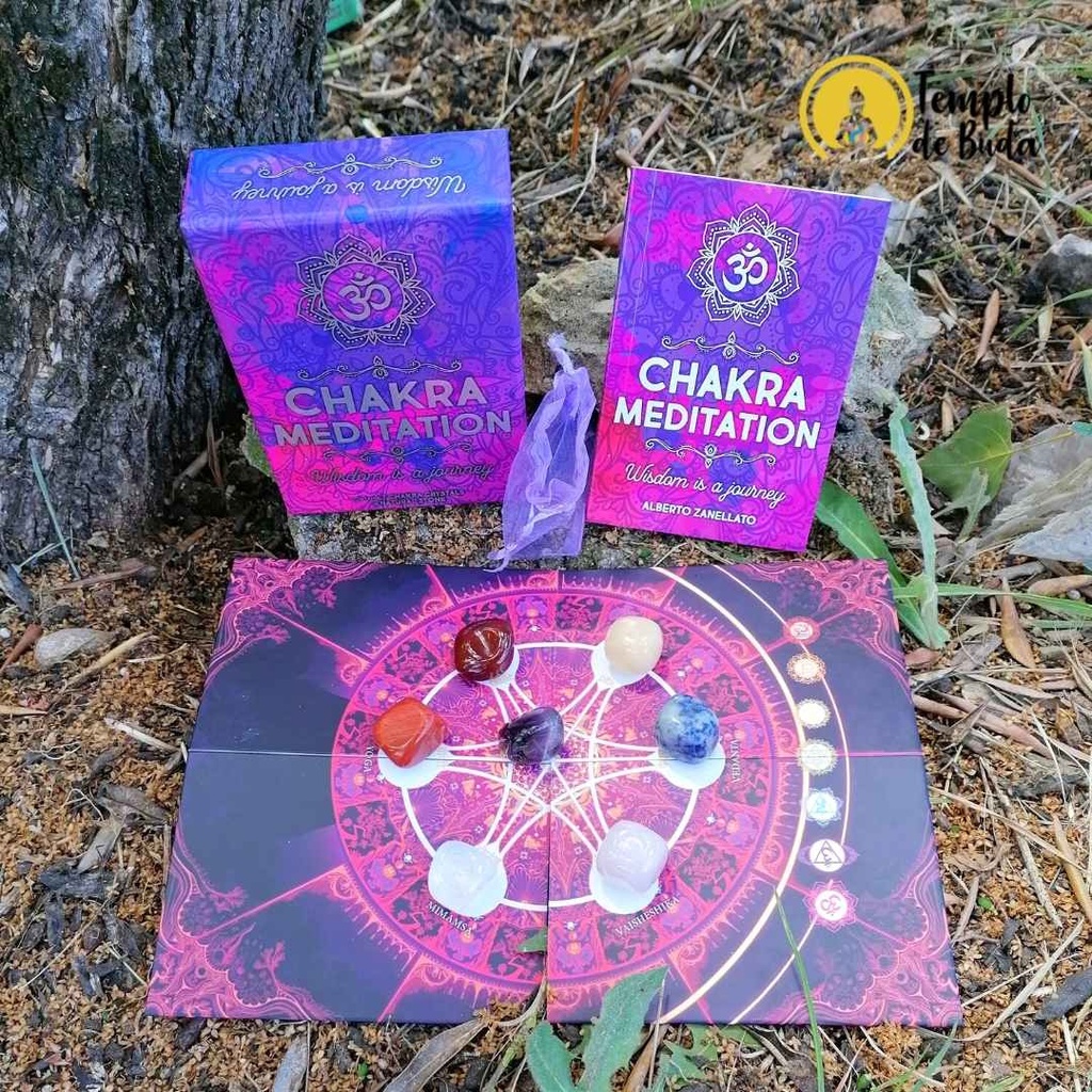 Bộ Đá Chakra Meditation Oracle (Mystic House Tarot Shop) - Bài Gốc Authentic Chính Hãng 100%