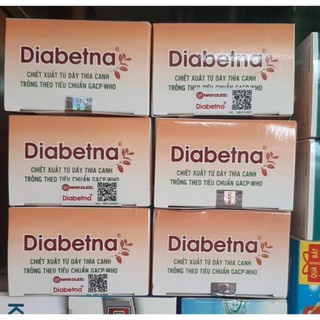 Diabetna chiết xuất từ dây thìa canh hộp 40 viên nang