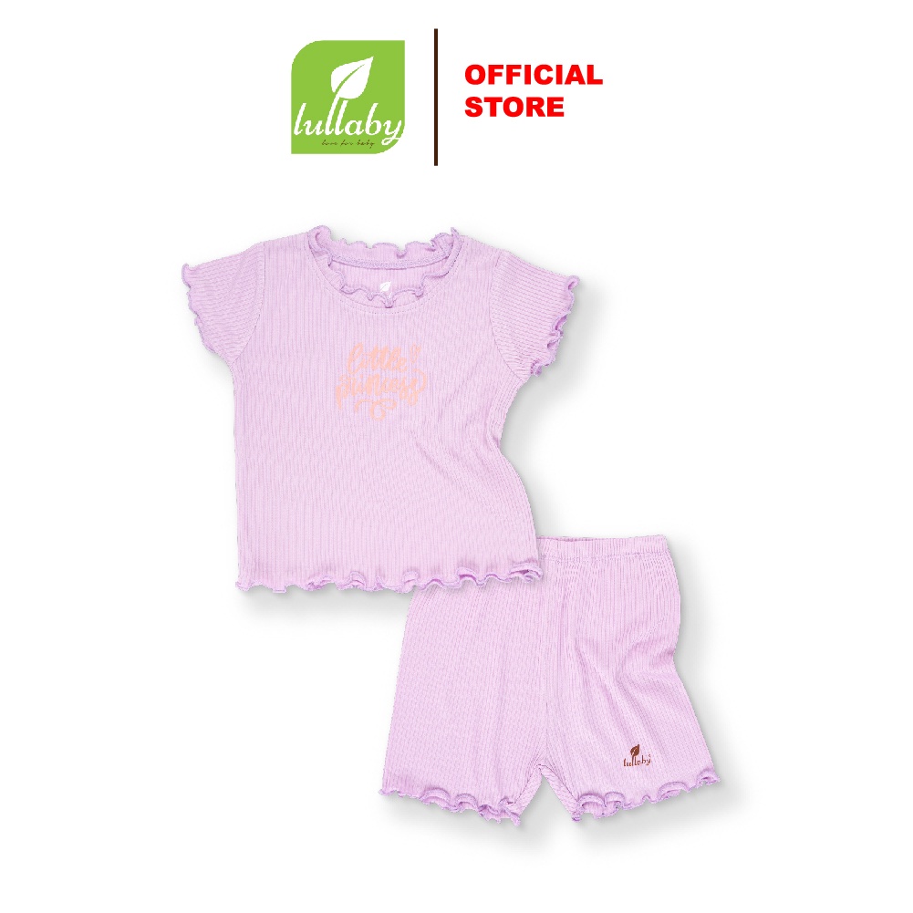 LULLABY - Bộ quần áo cộc tay bé gái NH483M