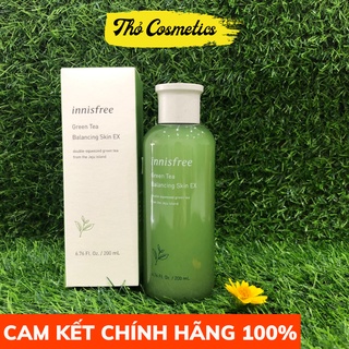 Nước Hoa Hồng Innisfree Trà Xanh Green Tea Balancing Skin EX 200ml