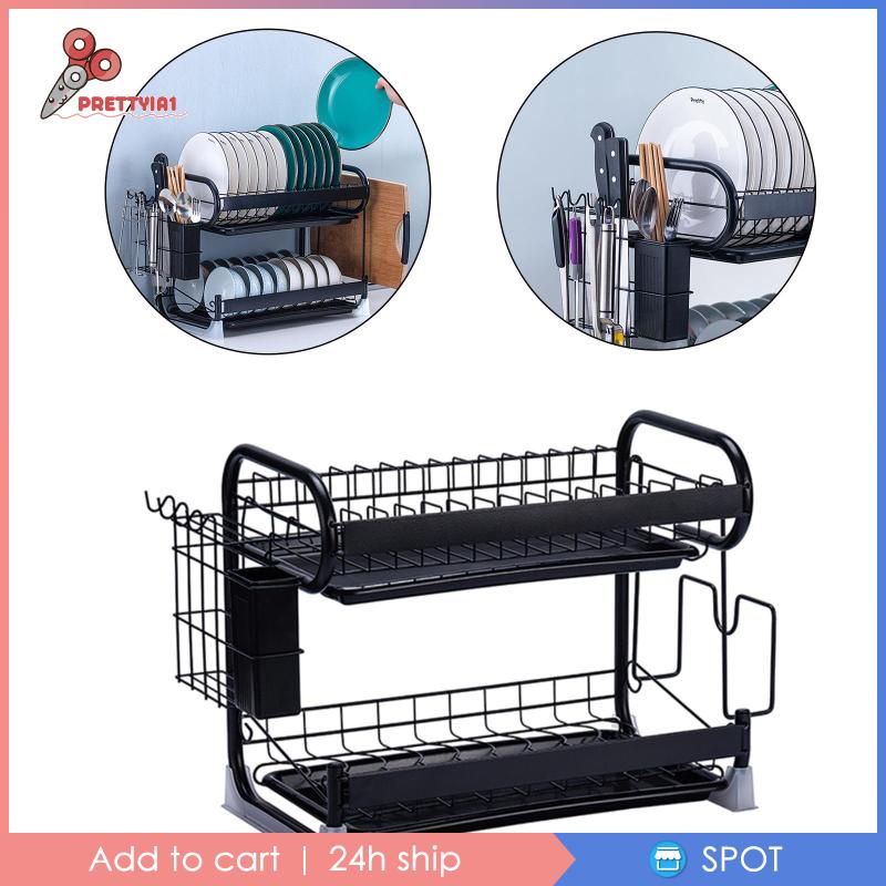 Giá Đỡ Thớt / Dao 2 Tầng Tiện Dụng Cho Nhà Bếp 1