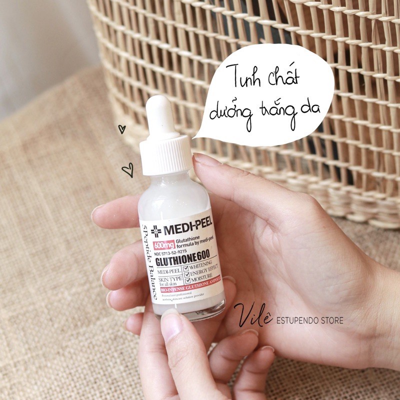 Tinh Chất Dưỡng Trắng MEDI PEEL Glutathione 600 White Ampoule Serum Medi-Peel- CHÍNH HÃNG | BigBuy360 - bigbuy360.vn