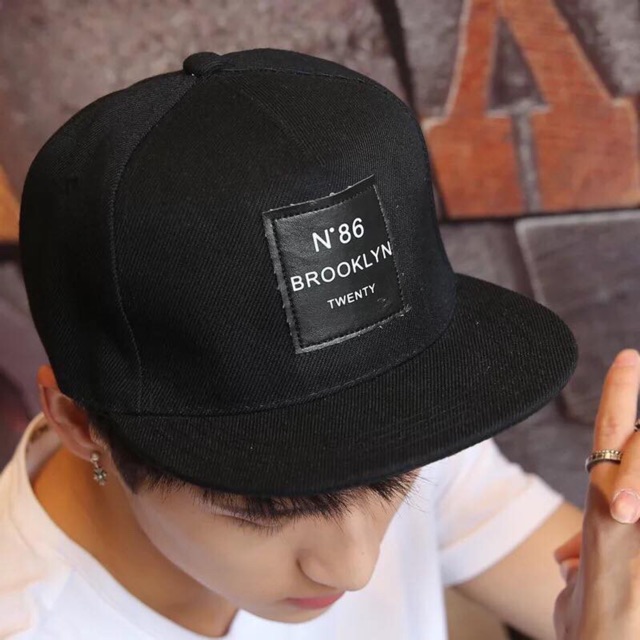 Mũ Hiphop ❤️ Nón BROOKLYN Nam Nữ Thời Trang N86 - Mũ Hiphop N86