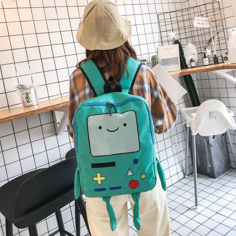 Balo hình nhân vật hoạt hình Adventure Time Bmo ngộ nghĩnh