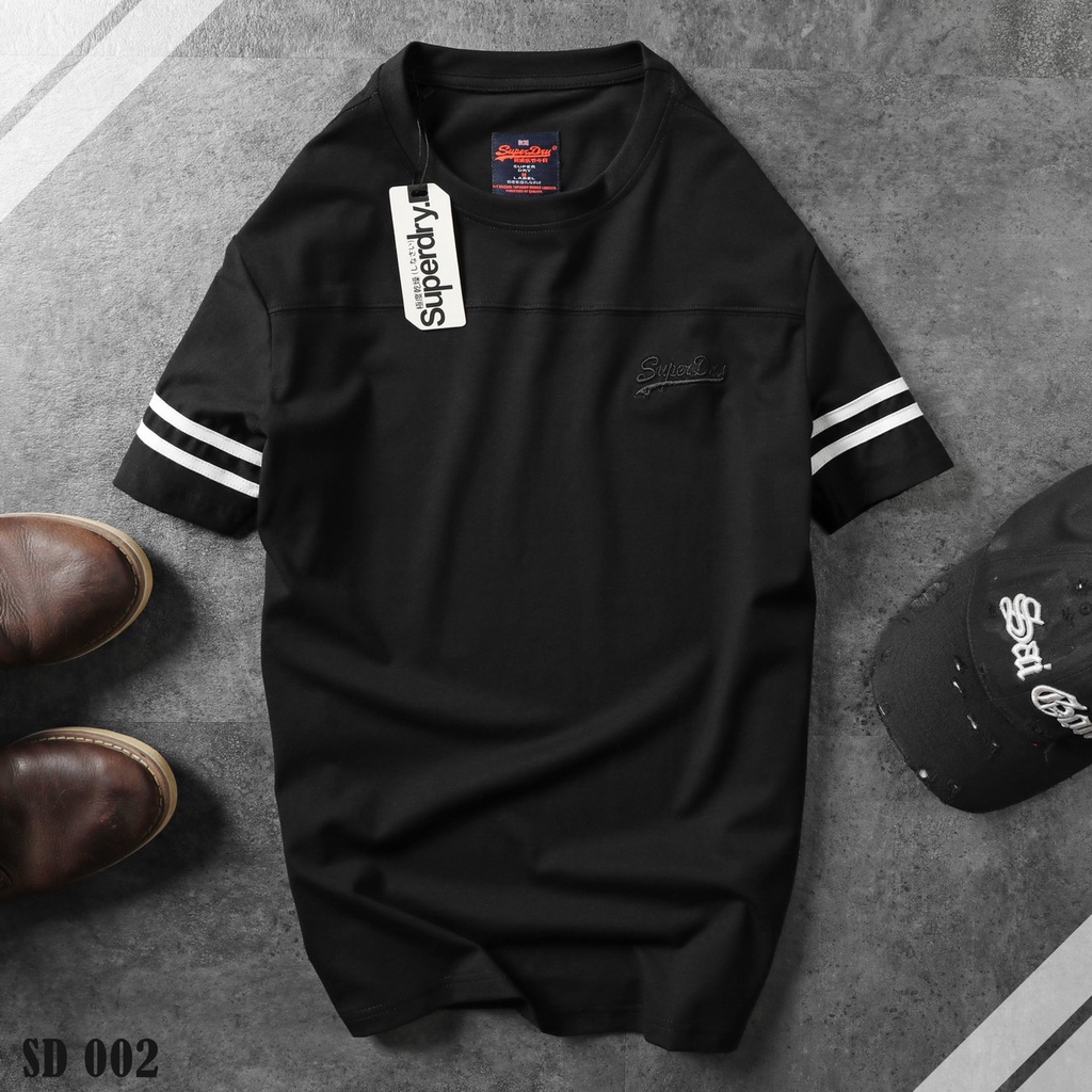 Áo thun thời trang nam, áo phông chất liệu cotton 4 chiều mịn mát  SD002