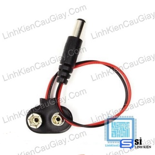Dây đế pin 9v jack dc