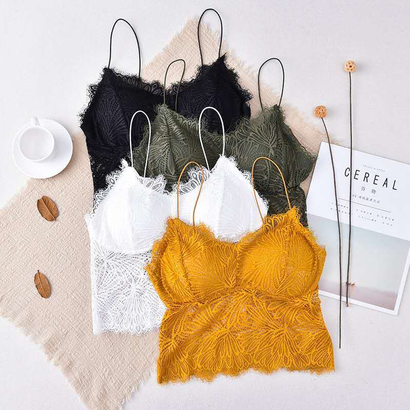 Áo Bra 2 Dây Croptop Viền Ren Hoa thoáng mát , mềm mịn HÀNG CAO CẤP mã 8831