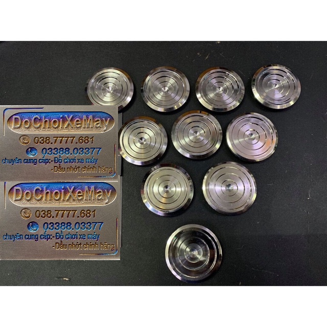 Nút che sên Salaya inox 304 , nút chụp hộp sên , nút che carte salaya xe Honda . DoChoiXeMay