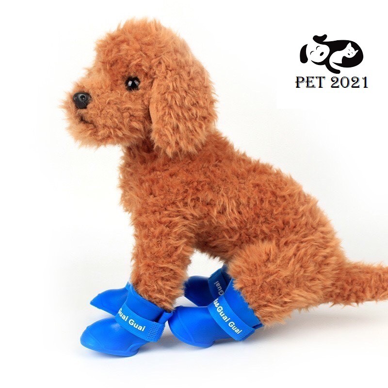 Giày Đi Mưa Thời Trang Dành Cho Chó - PET 2021