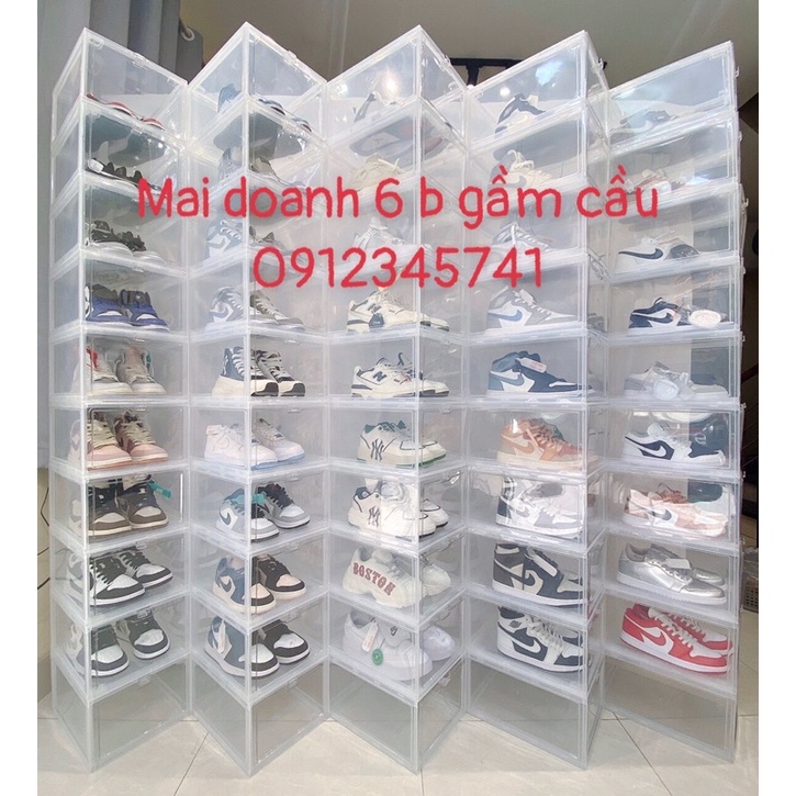 Sneaker Box, hộp đựng giày thông minh nhựa Việt - lắp ghép