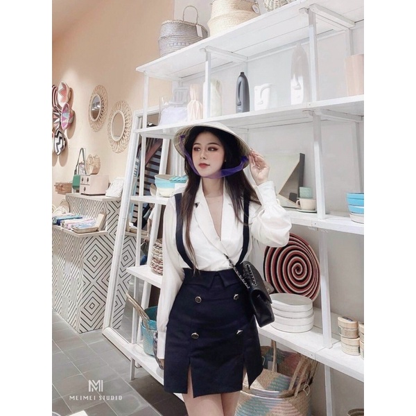 Set yếm sẻ đùi => Big size 60-90kg