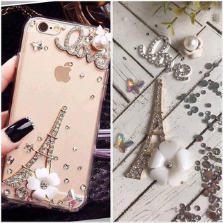 Set Trang Trí Ốp Lưng Mẫu Tháp eiffel
