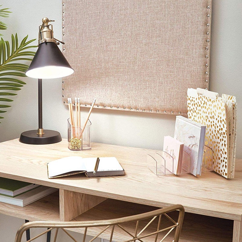 Giá Đỡ Bảng Phấn Mắt 9 Ngăn Trong Suốt Tiện Lợi