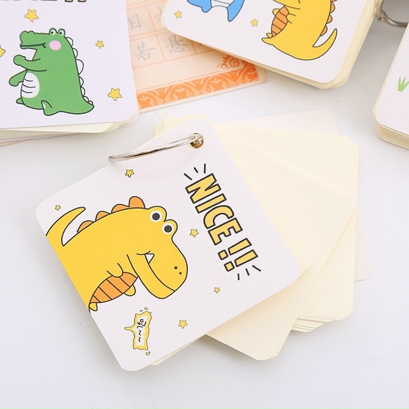 Sổ Tay Học Từ Vựng, Sổ Ghi Chú Note Có Móc Treo Tiện Lợi