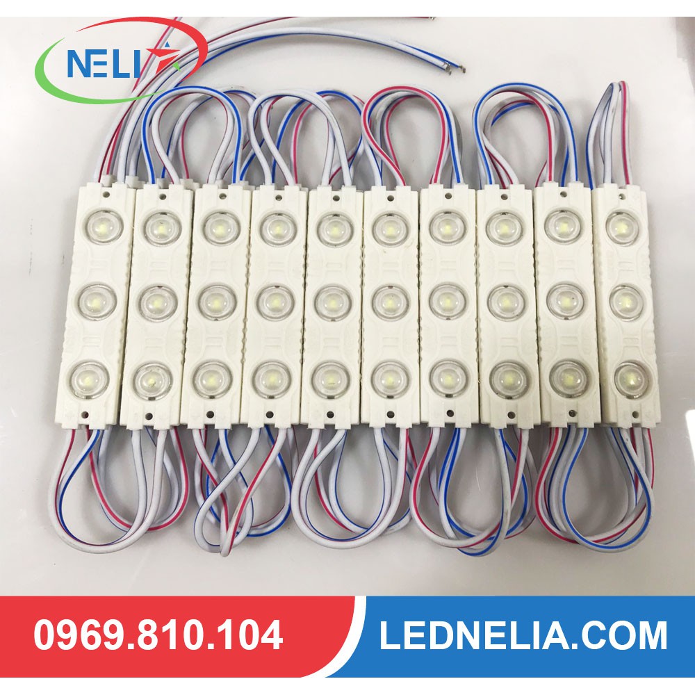 LED Hắt 3 Bóng Mắt 2835 Công Suất 1.2W Kích Thước 6114mm