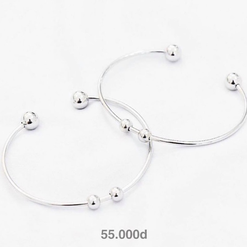 Vòng kiềng unisex thép titan