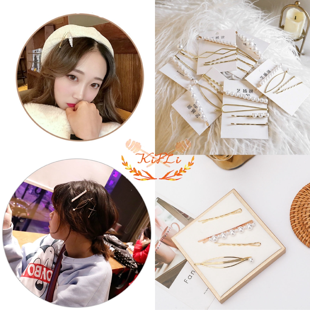 Fashionable Artificial Pearl Hairpin
